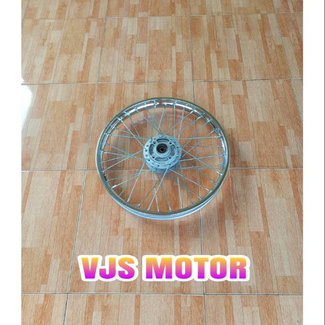 Pelek VELG jari" tromol depan SUPRA X 125 lama Old ORI ASLI HONDA AHM