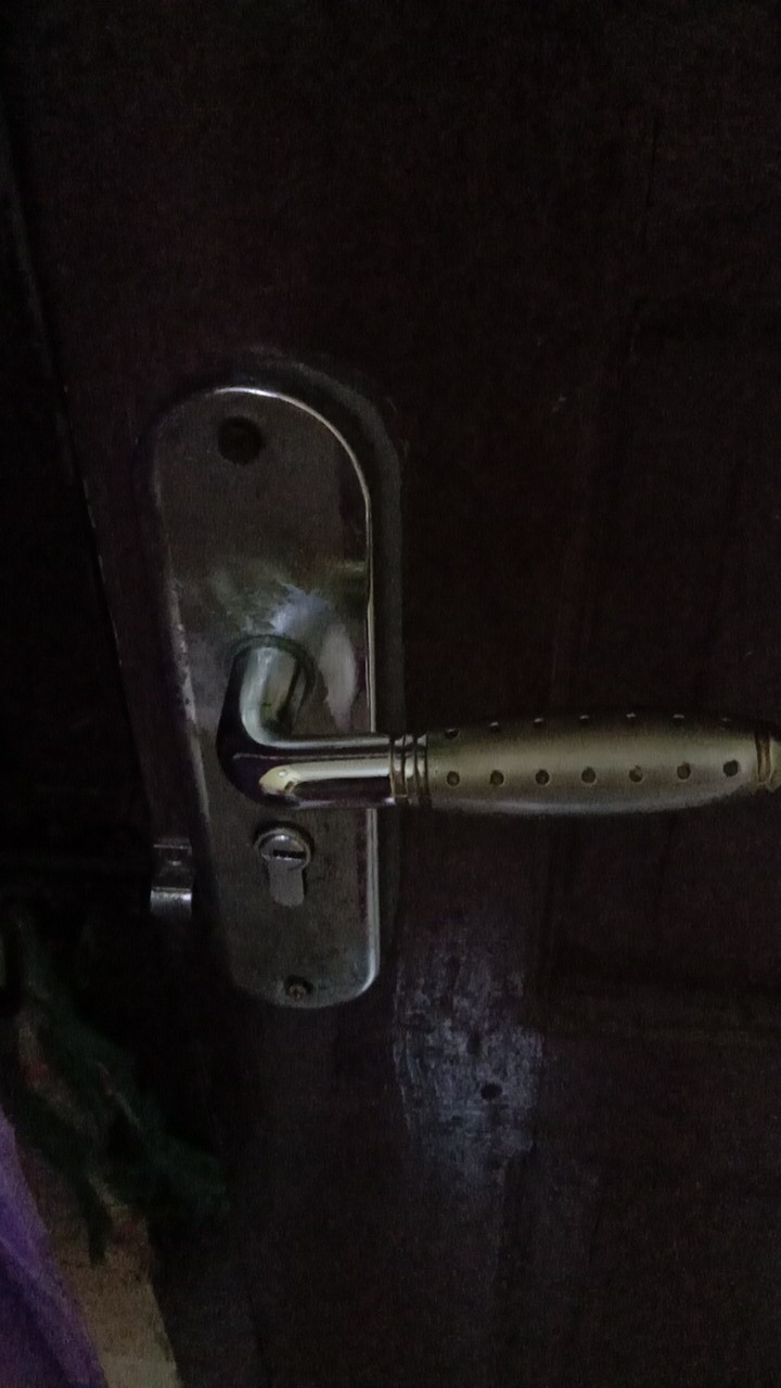 1set Kunci Pintu Tanggung Bulat Bintik Silver Top Grande Hijau Jadul Pegangan Pintu Handle Pintu