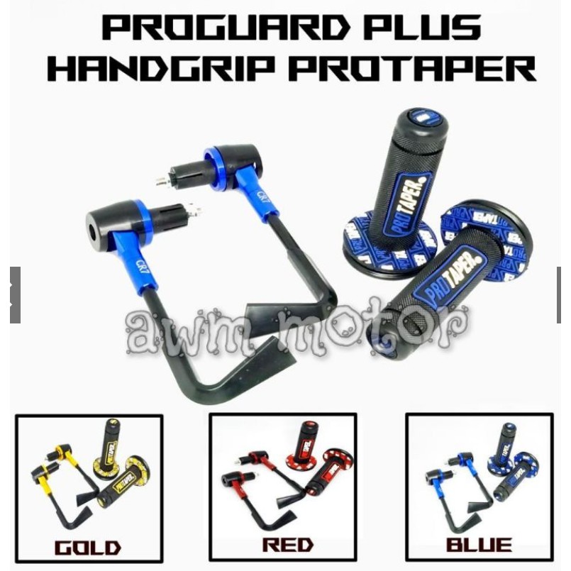 [paket 2in1] Proguard L + Handgrip Protaper 1 paket isi 2macam