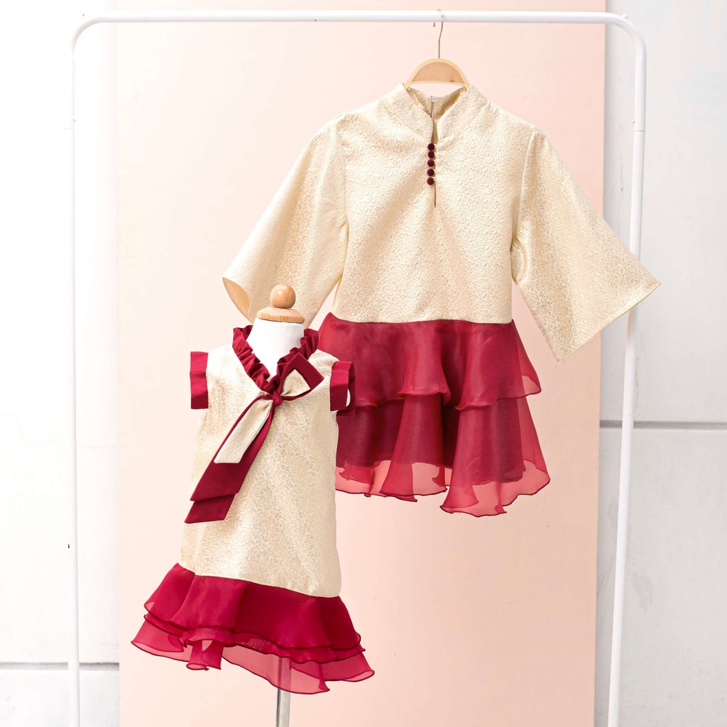 Ziel Kids [CNY 2021] - Fang Dress Girl / Fang Top Mom