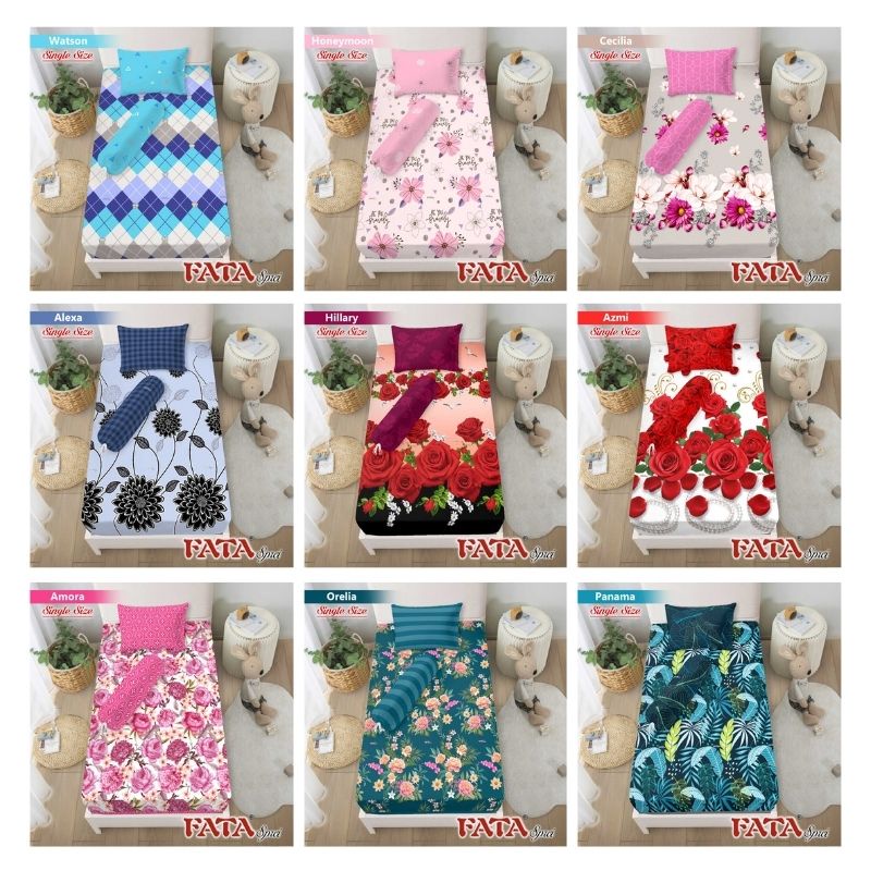 RC Fata Sprei Motif Minimalis Dewasa Ukuran 120 Angela Talitha Amora Purnama Widuri