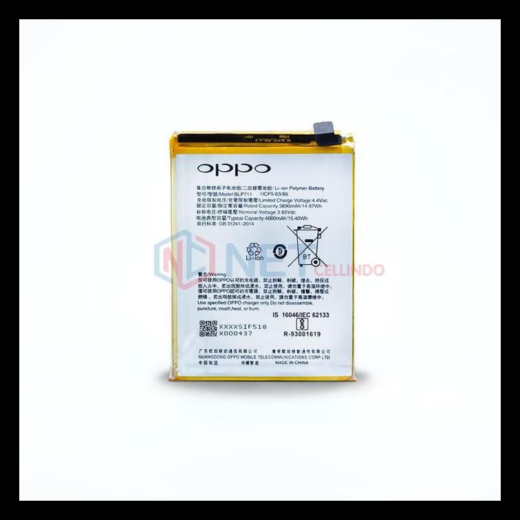 TERBARU BATERAI OPPO A1K / BATRE OPPO A1K / BLP711 