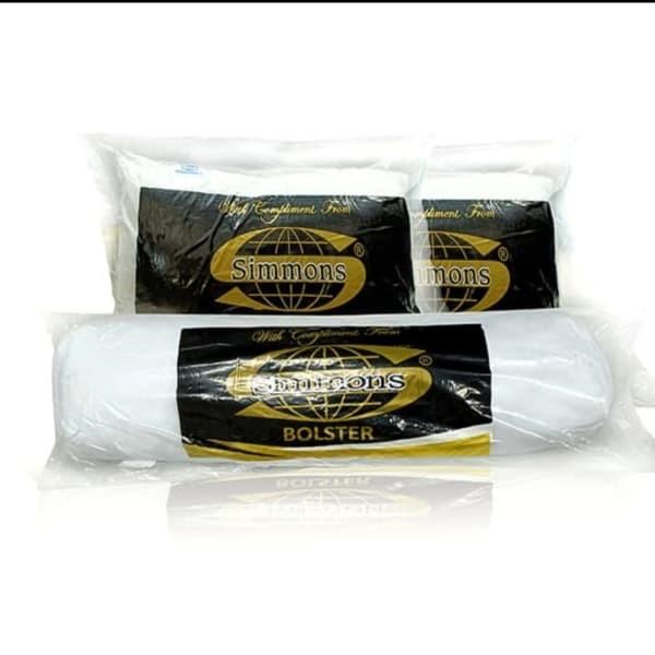 Bantal Dan Guling Simmons ( Pillow + Bolster )
