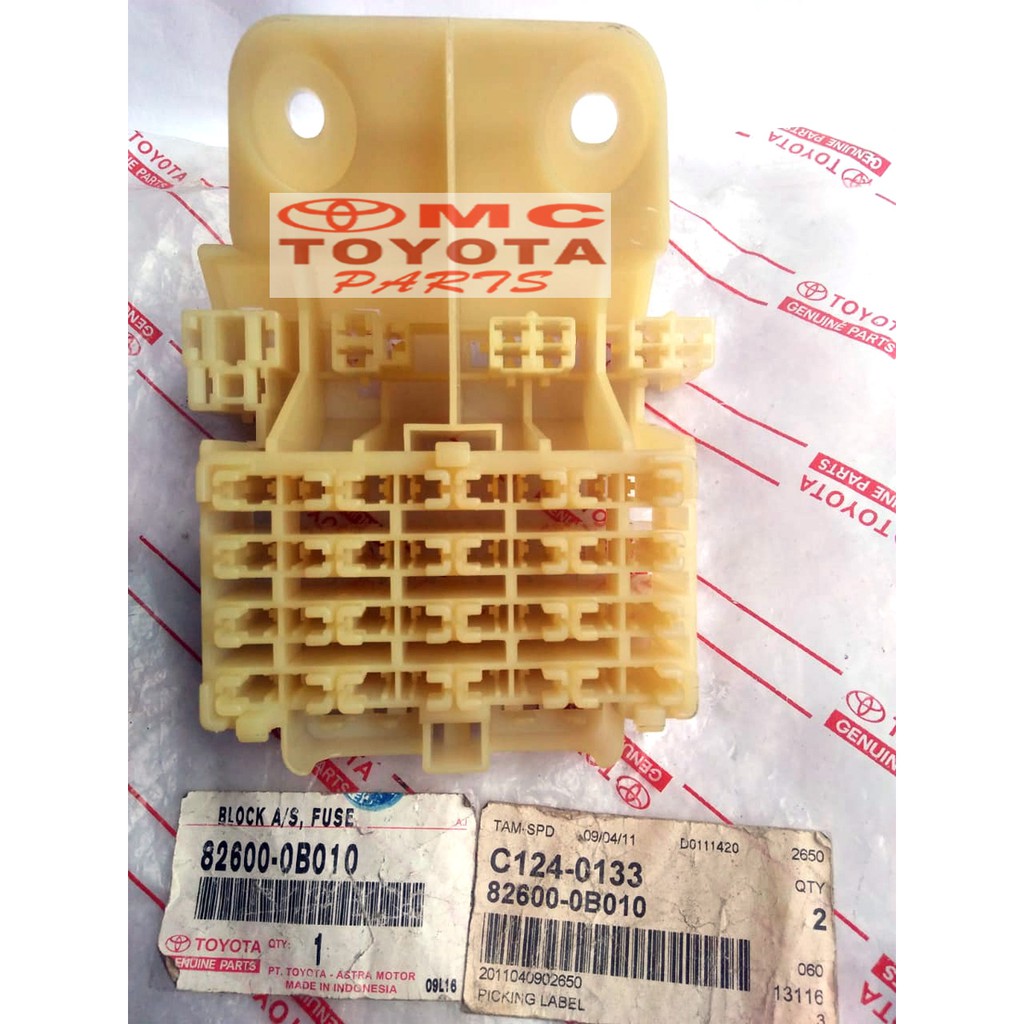 Block Fusible Link Kotak Sekring Fuse Box Kijang Dyna 82600-0B010