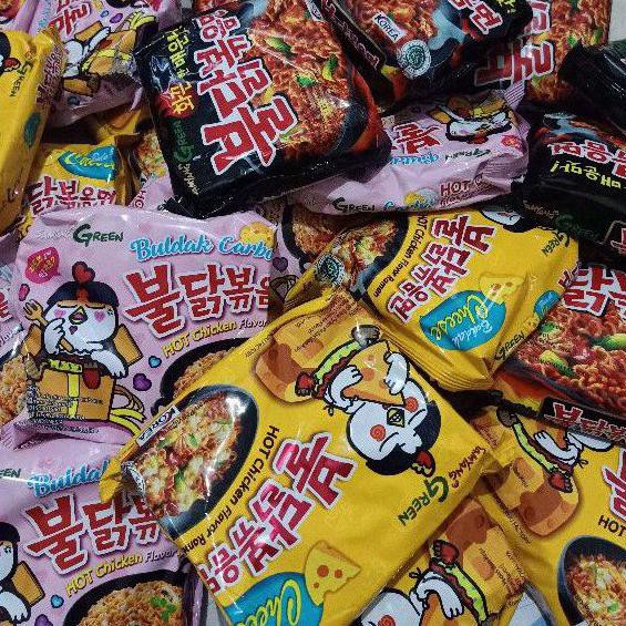 

Ready Stok Samyang Green Hot Chicken Ada Logo Halal Bpom Mui