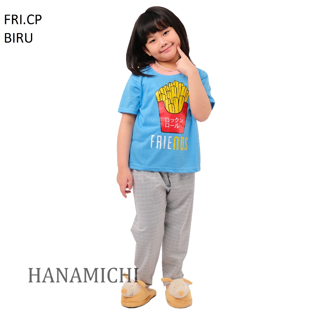 Hanamichi FRI.CP Baju Tidur Anak Lengan Pendek