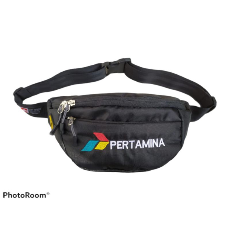 Tas Pinggang SPBU PERTAMINA / Waistbag Spbu Pertamina