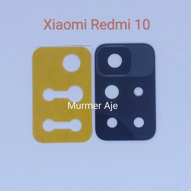 Camera Lens Lensa kamera kaca kamera belakang Xiaomi Redmi 10