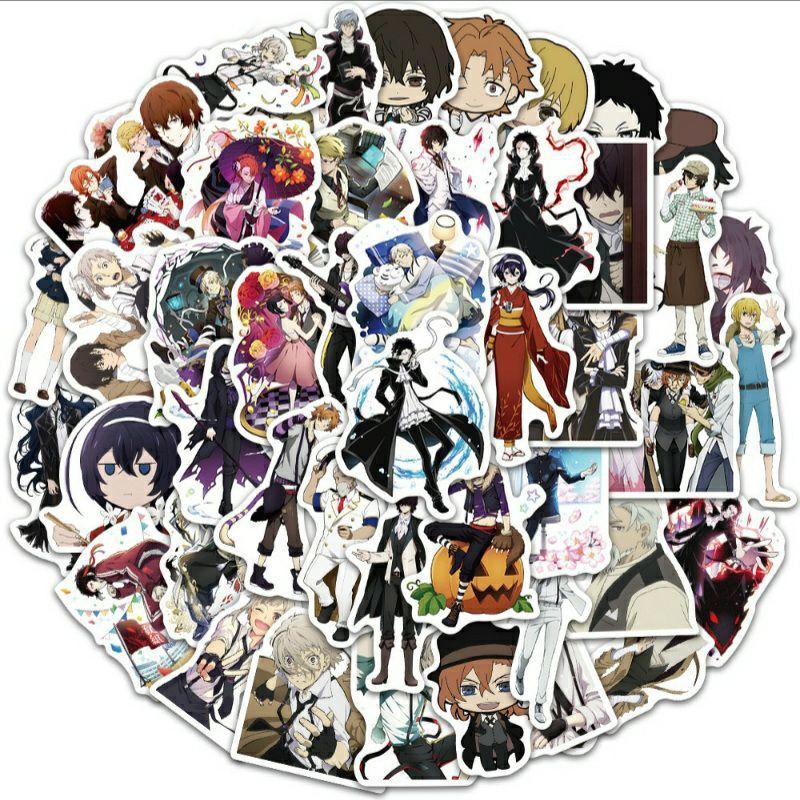 

[25 PCS] Sticker Anime Bungou Stray Dog