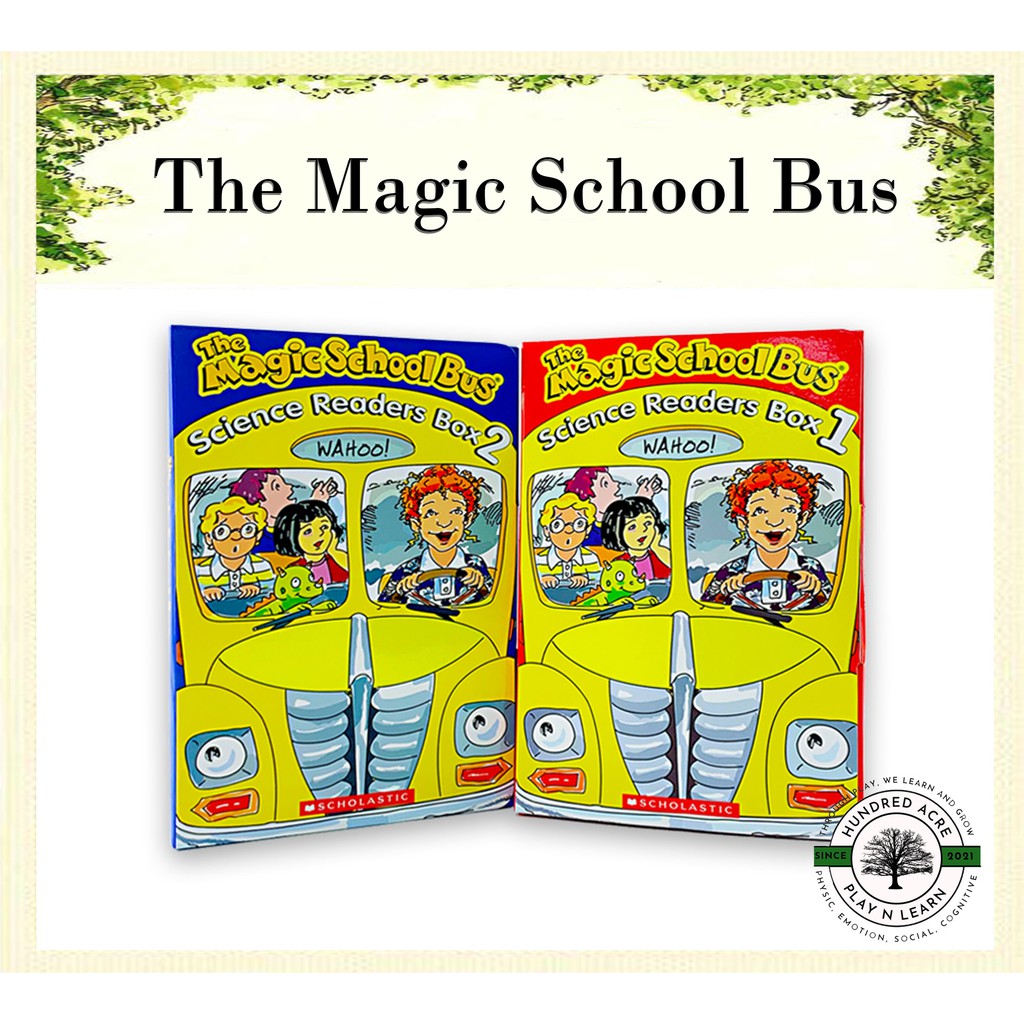 

The Magic School Bus Box 1 & 2 Complete Set 20 Books Buku Anak Import