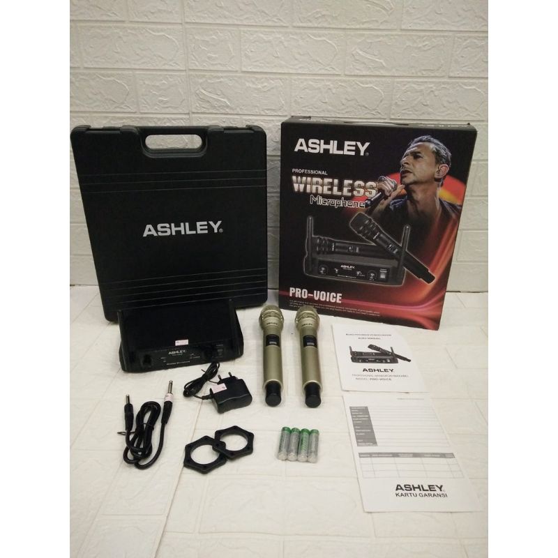 Mic wireless mik wireles ashley Pro Voice original murah kualitas bagus