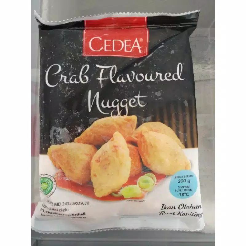 

cedea crab flavowred nugget 200gr