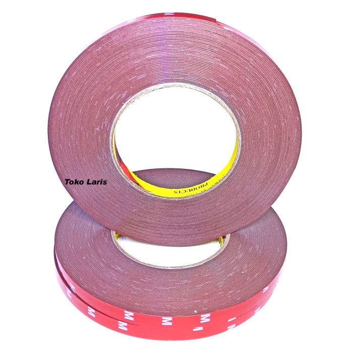 

Gilaa!!! Double Tape 1Cm X 10Mtr Bagus