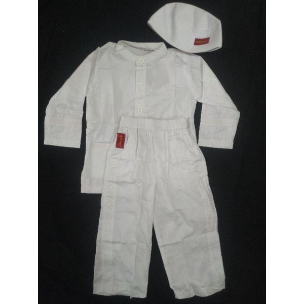 koko muslim putih anak dannis