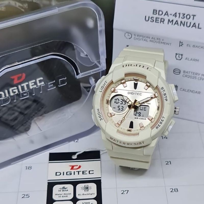 Best Seller Promo 0DIGITEC DA 4130 / DA-4130 / DA4130 DG Watch Jam Tangan ORIGINAL