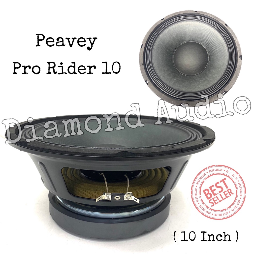 Speaker Komponen Peavey Pro Rider 10 Mid Low Component 600 Watt Prorider 10 Inch ( BISA COD )
