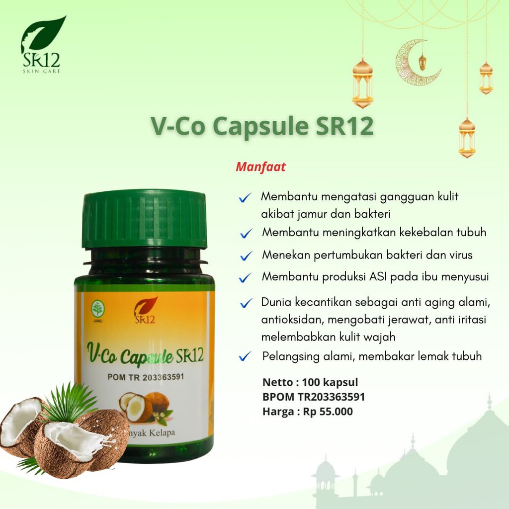 Yuk Lihat Manfaat Vico Capsule Sr12 Untuk Wajah 