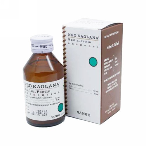 NEO KAOLANA Syrup 120 ML - Kaolin Pectin Obat Hentikan Stop Anti Mencret Diare