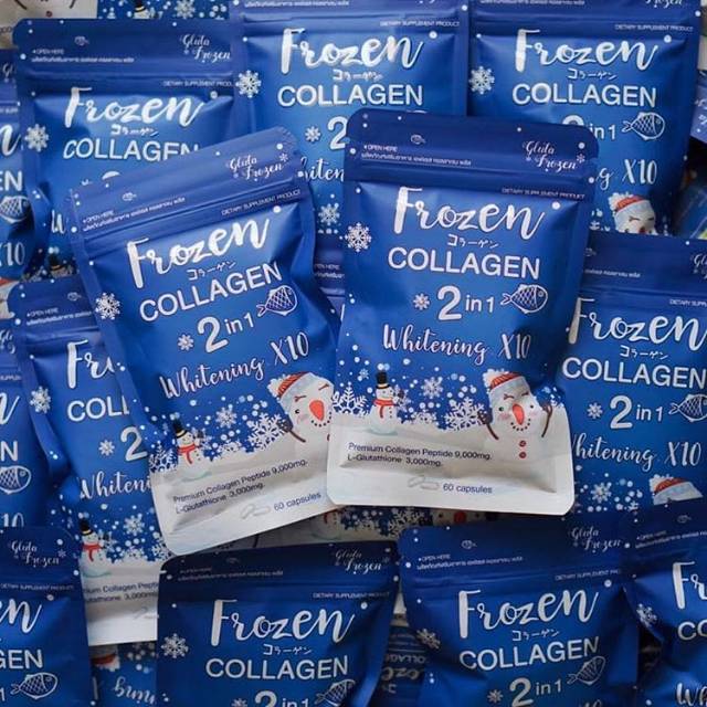 Frozen Collagen 2 in 1 dijamin Original