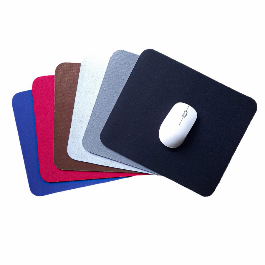 Mousepad Polos Alas Mouse 22x18 cm Bahan Lentur