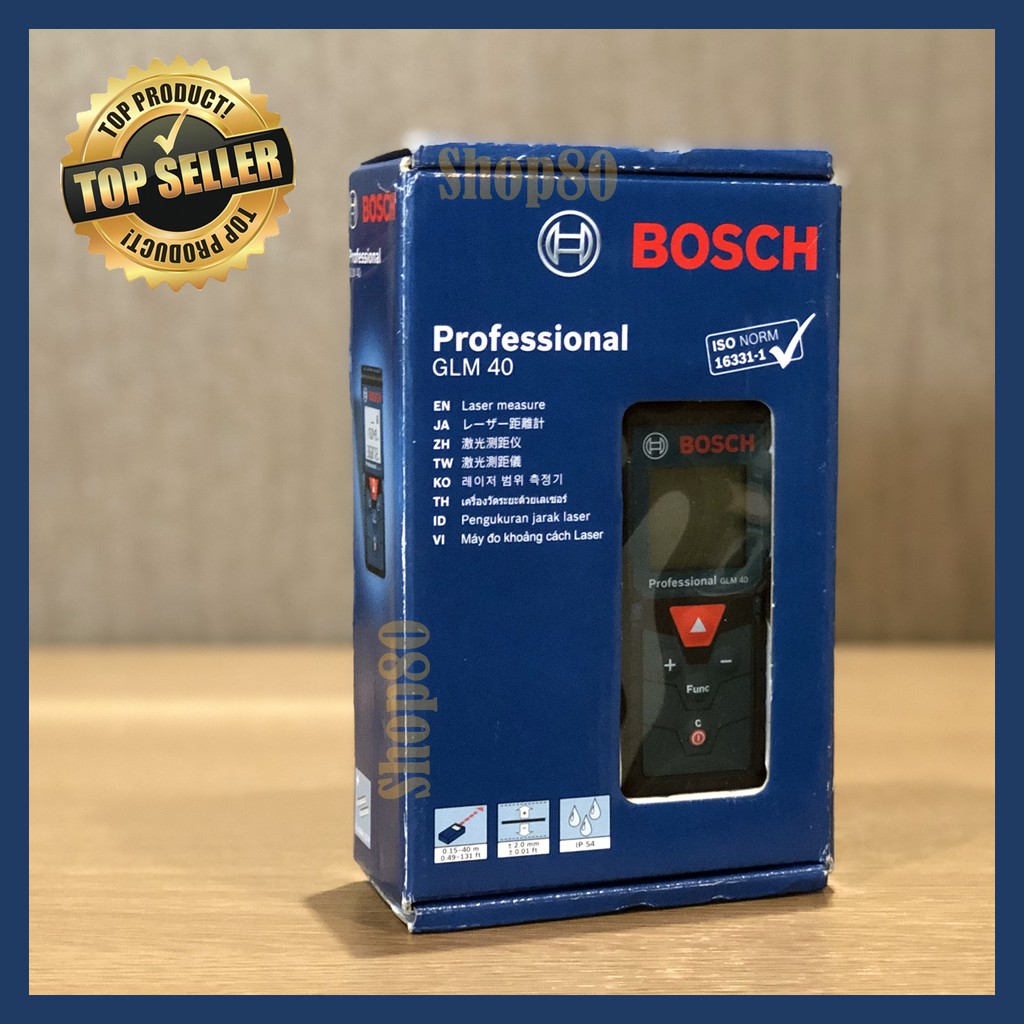 Bosch GLM 40 Meteran Laser GLM40 Pengukur Digital 40m meter 40 m