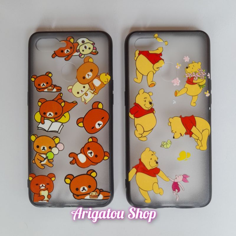 Oppo A12 Case Fuze Karakter Gambar Beruang Pooh