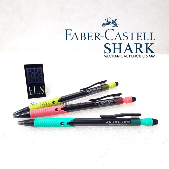 

Sale!!! Faber Castell Shark Mechanical Pencil 05 (Pensil Mekanik) Terlaris
