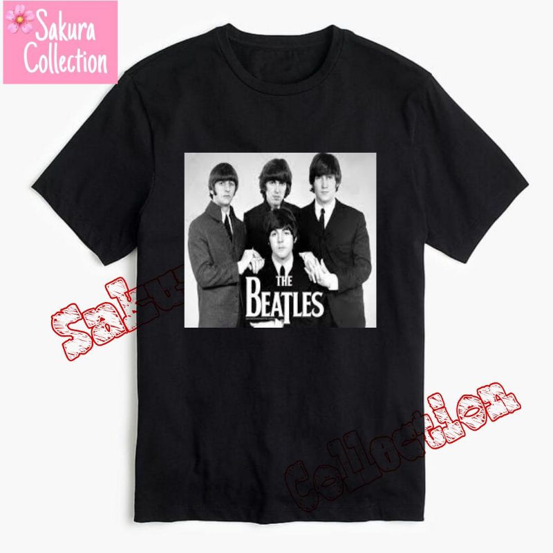 Kaos distro Baju Tshirt Katun THE BEATLES