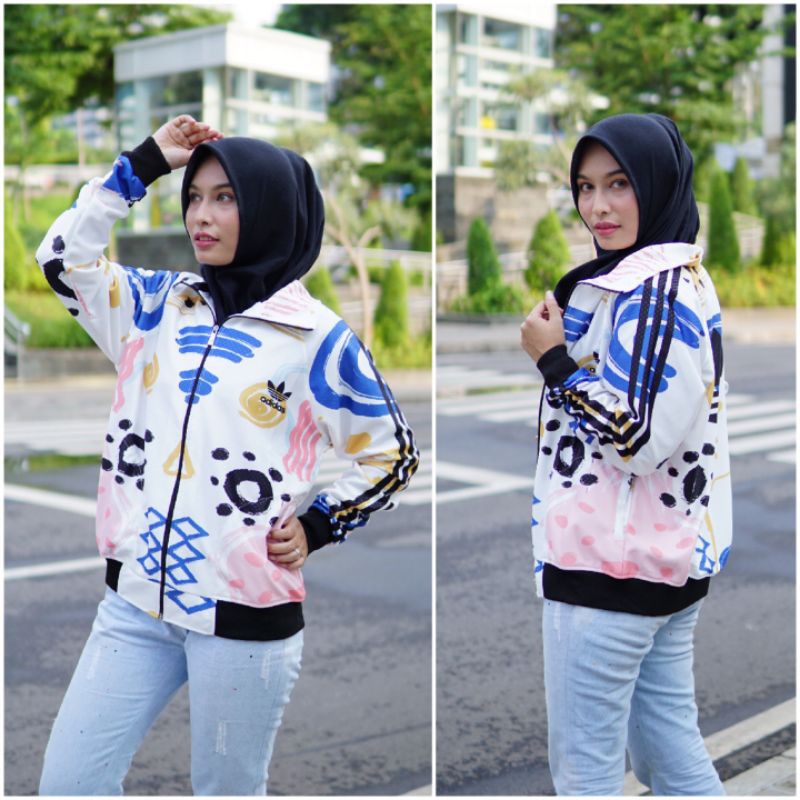 jaket trendy full.colour adid*s