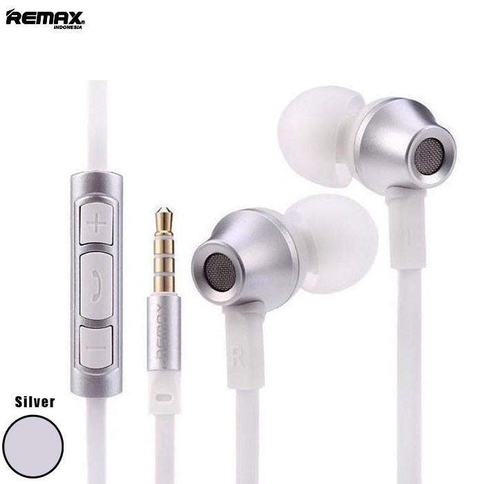 REMAX Earphone RM-610D (New Package) Headset With Mic Volume Control