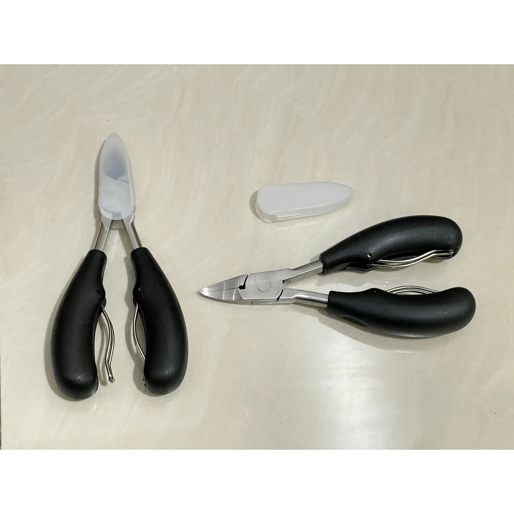 Gunting Kuku Jempol Kaki Anti Cantengan Tegoni Toe Nail Clipper Besar Besi Stainless Pemotong Miring