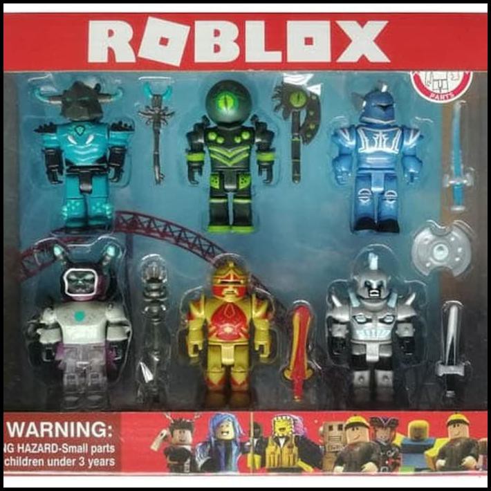 Roblox The Champions Of Roblox 6 Figure Pack Shopee Indonesia - white letter c roblox