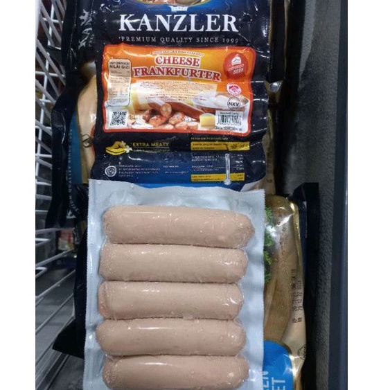 

Sosis Cheese Frankfurter Kanzler Sosis keju Jumbo Kanzler Sosis Kanzler Cheese Frankfurter 360g isi 5