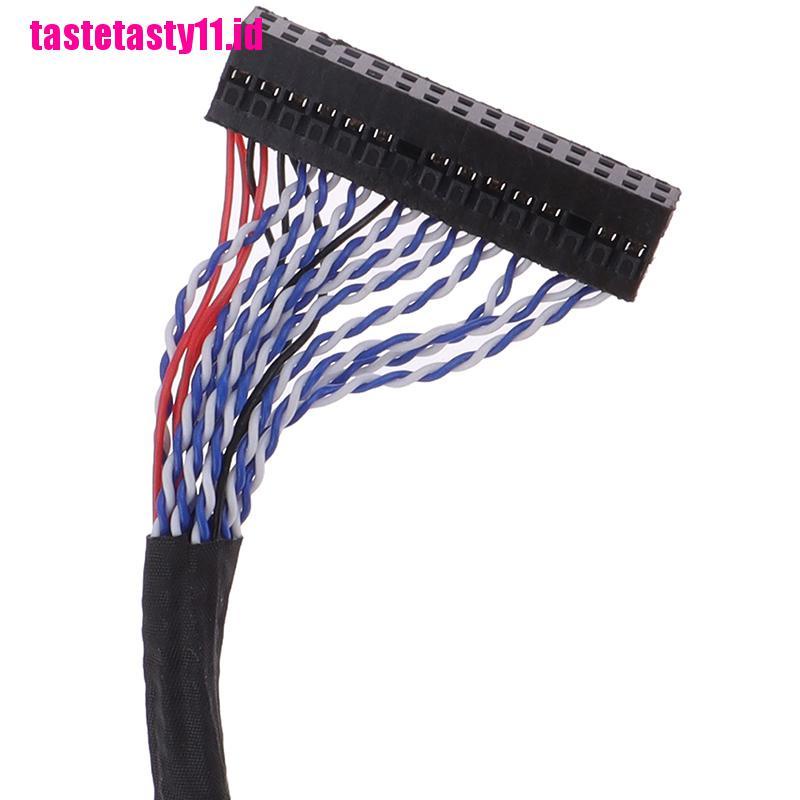 【TTID】LVDS Cable D8 FIX-30P-D8 FIX 30 Double Pins LCD Display Panel Screen Cont