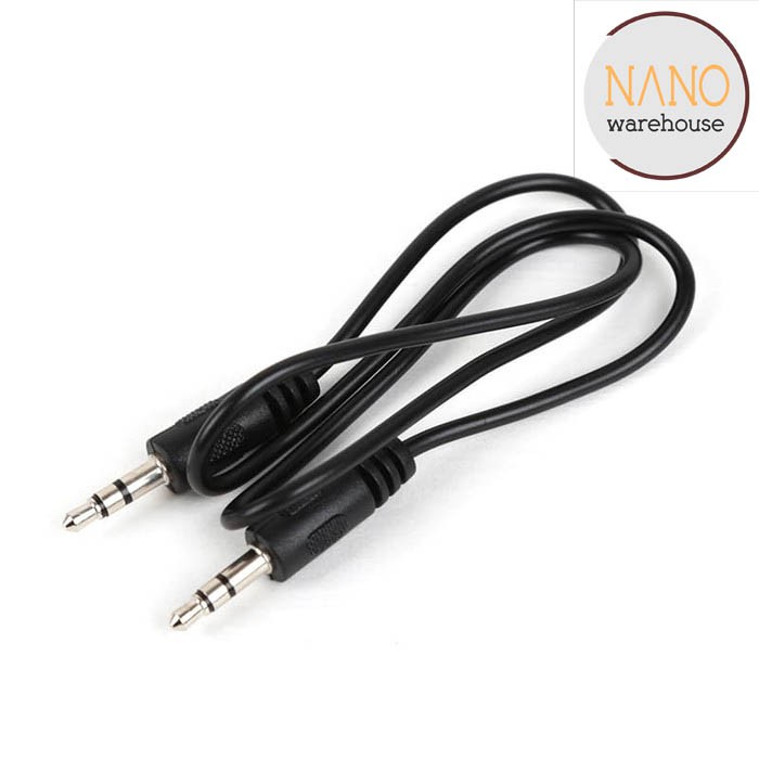 Kabel Audio Jack Mini Stereo 3.5 Panjang 1.5m / Kabel Aux 1.5 Meter