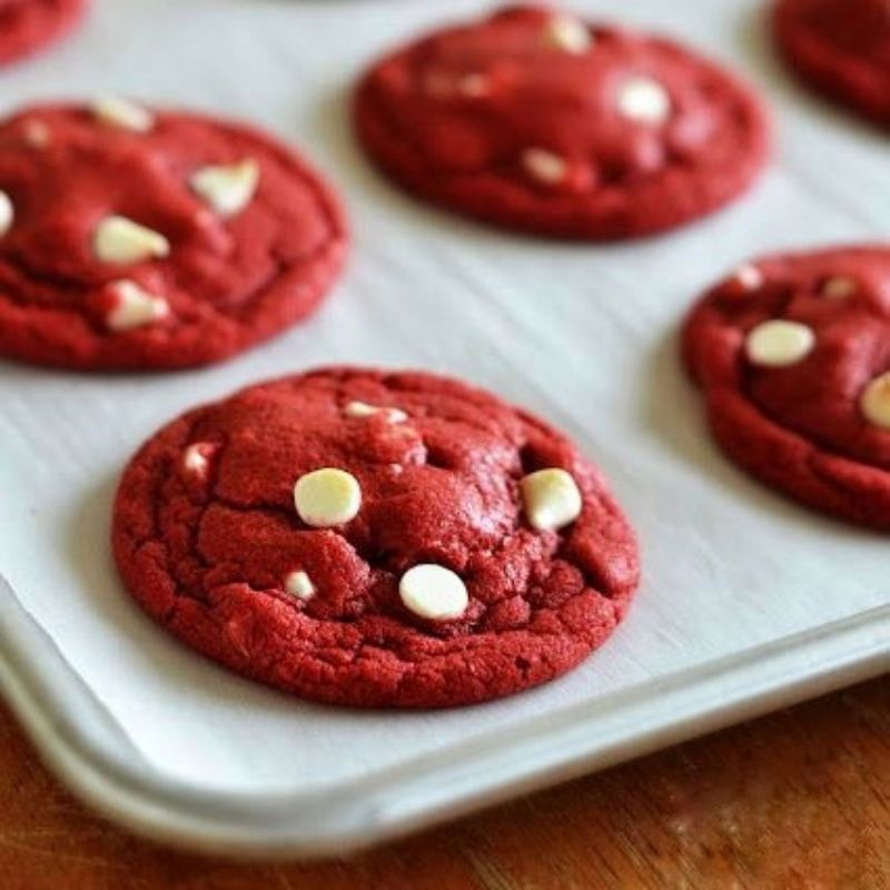 

Red Velvet Soft Chewy Cookies