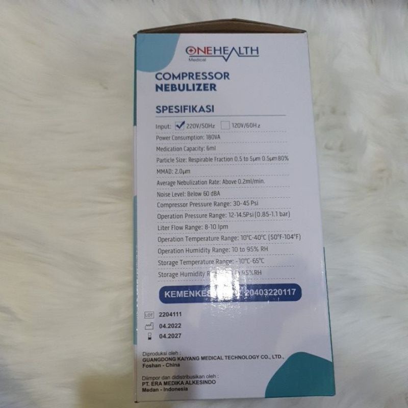 Compressor Nebulizer Onehealth