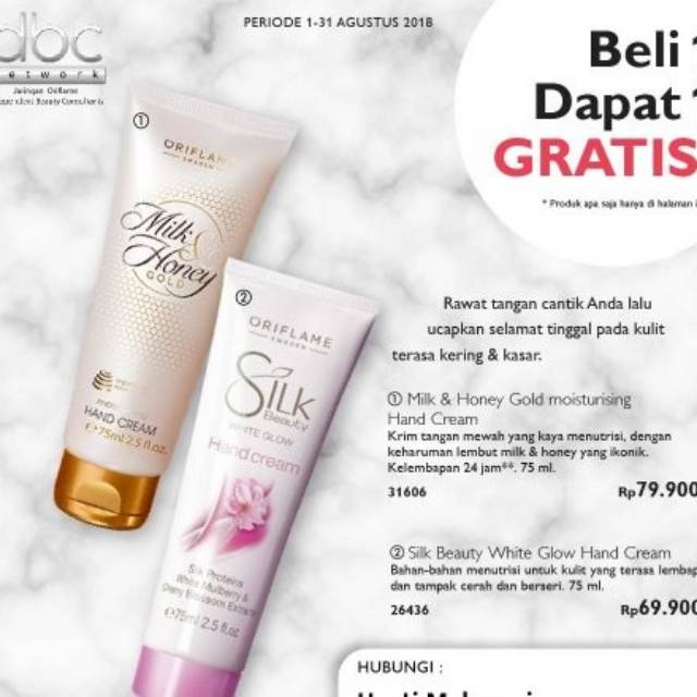 Hand Cream Pemutih Badan Shopee Indonesia