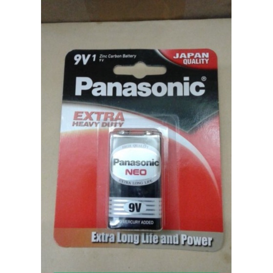 Battery baterai KOTAK 9V NEO PANASONIC batre 9 volt batrai batrei