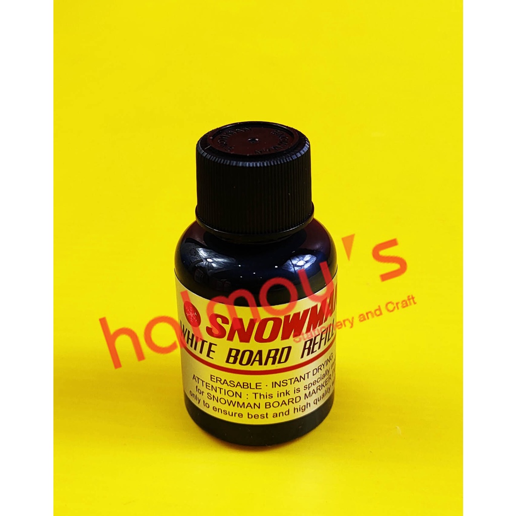 

REFILL / TINTA SPIDOL SNOWMAN WHITEBOARD MARKER HITAM