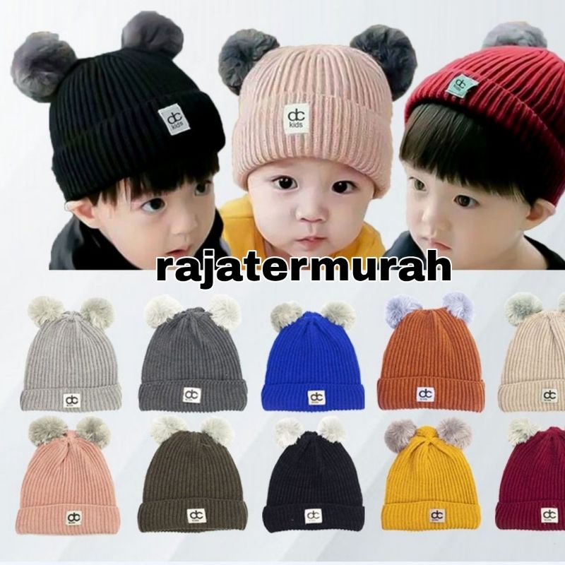 Topi Rajut Bayi DC Kids New 0-3Tahun