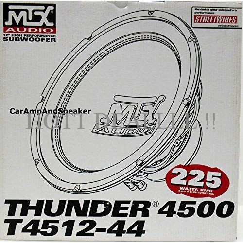 Jual MTX T451244 12" Thunder 4500 Subwoofer, 450 W Rms, Dual Voice