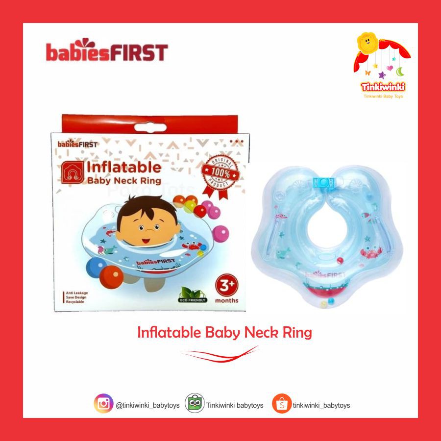 BABIESFIRST Inflatable Neck Ring / Pelampung Renang bayi