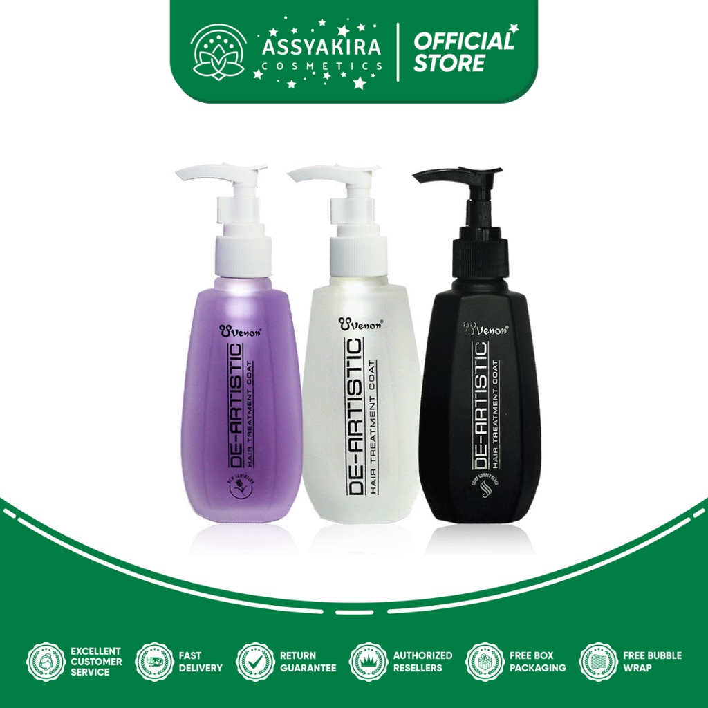 Venon De-Artistic Hair Vitamin (Merah, Ungu, Hitam)