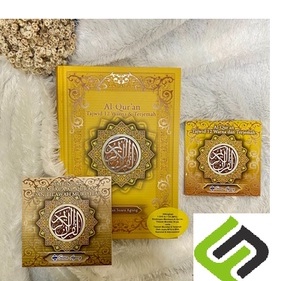 Al Quran Indeks Tajwid 12 Warna dan Terjemah Indonesia (Suara Agung) Bonus CD