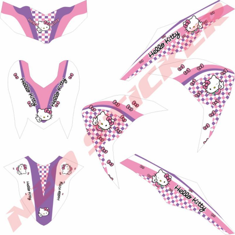 Sticker Mio M3 Fullbody Hello Kitty