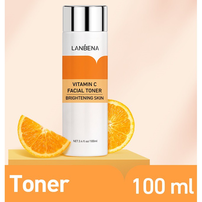 LANBENA Vitamin C Facial Toner Whitening Skin Care Moisturizer Serum Essence Anti-Aging Wrinkles