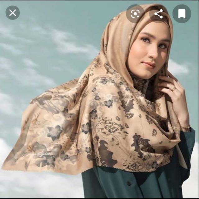 PL RAMSI SCARF HONEY HEAVEN LIGHTS