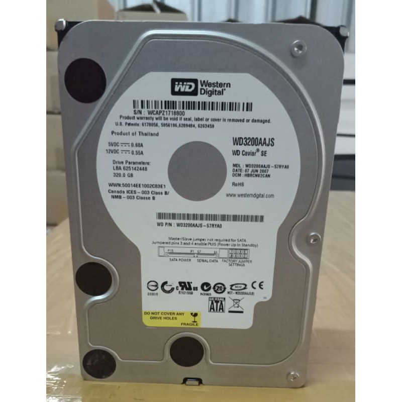 Hardisk internal 320GB Western Digital