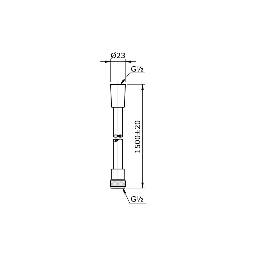 Fleksibel selang shower TOTO P37909 (spare part)